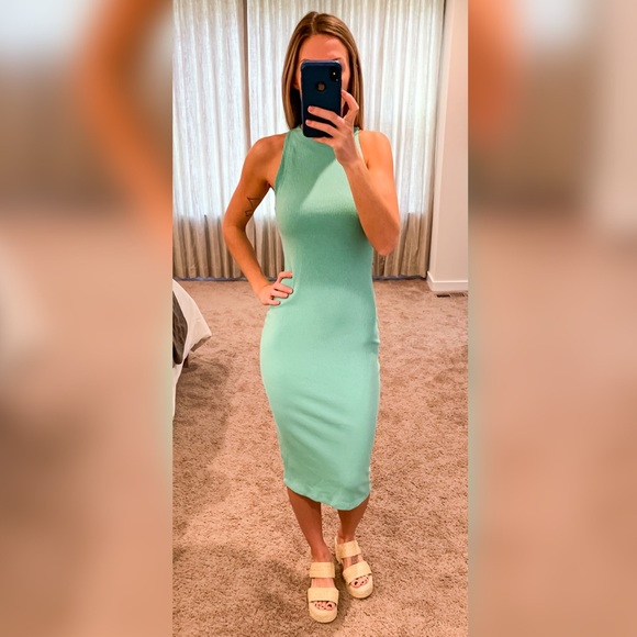 Vici Ribbed Midi Dress | Size S - Picture 5 of 5